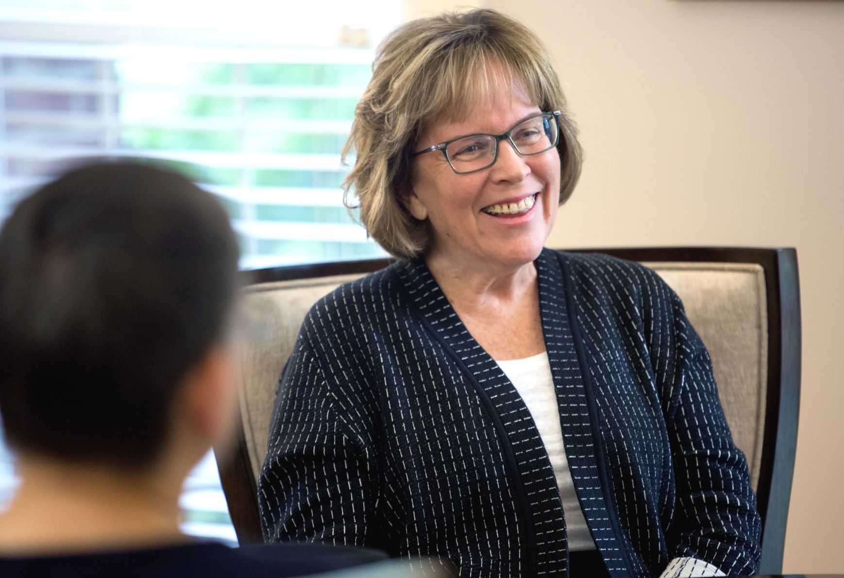 Guilford College President Jane Fernandes